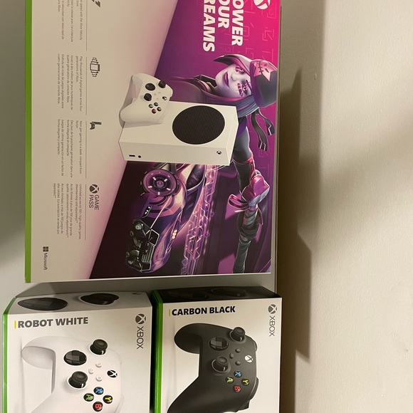 XBox Series S Rocket with 2 Controllers - Picture 2 of 3